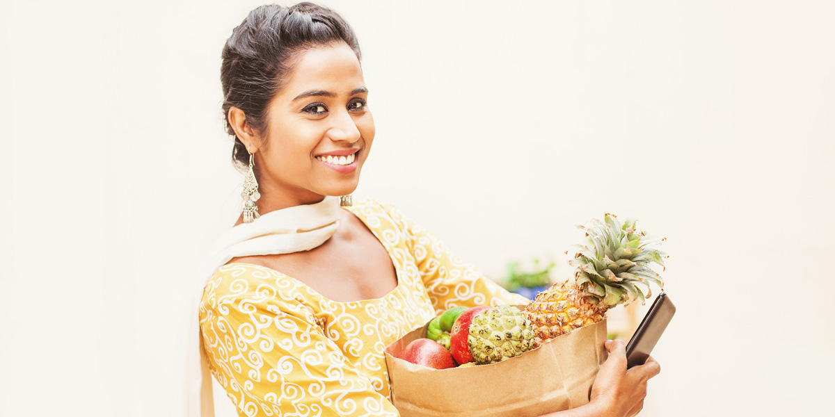 Indian online grocery market