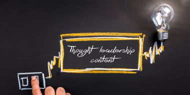 Types of thought leadership content